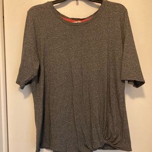 Christopher and Banks XL Gray T-shirt
